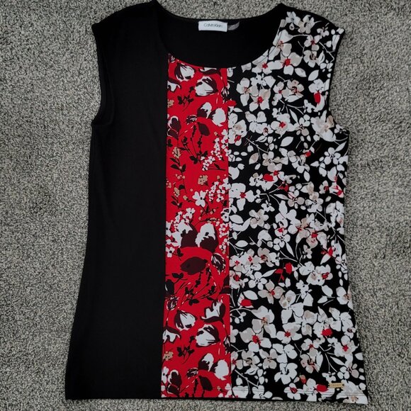 ***Calvin Klein Blouse 38" Bust & 26" Length. Size Tag is missing*** - Picture 7 of 13